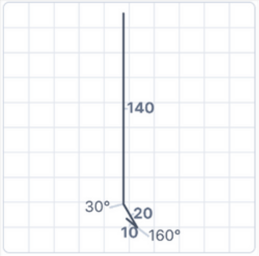 Isticksplåt 141 Svart - Singel